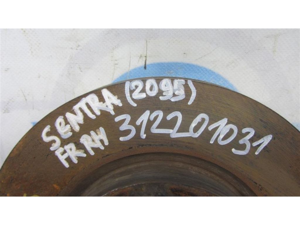 40206-3SG0A | Тормозной диск передний NISSAN SENTRA B17 12-21 - Фото 2