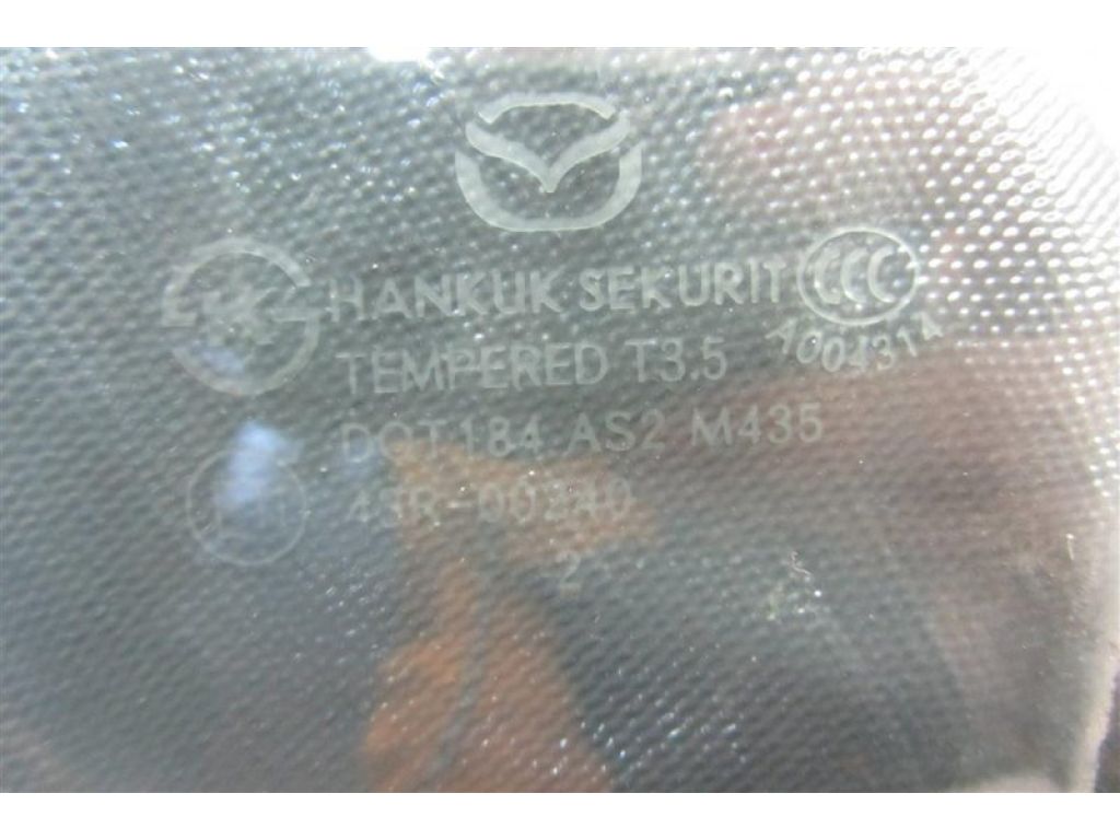 BBM6-73-511A | Стекло двери задн. лев. MAZDA 3 BL 09-13 - Фото 3