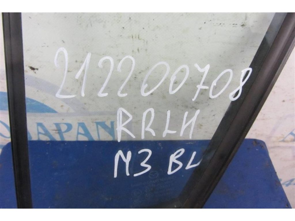 BBM473651 | Скло дверей глухе задн. лів. MAZDA 3 BL 09-13 - Фото 2