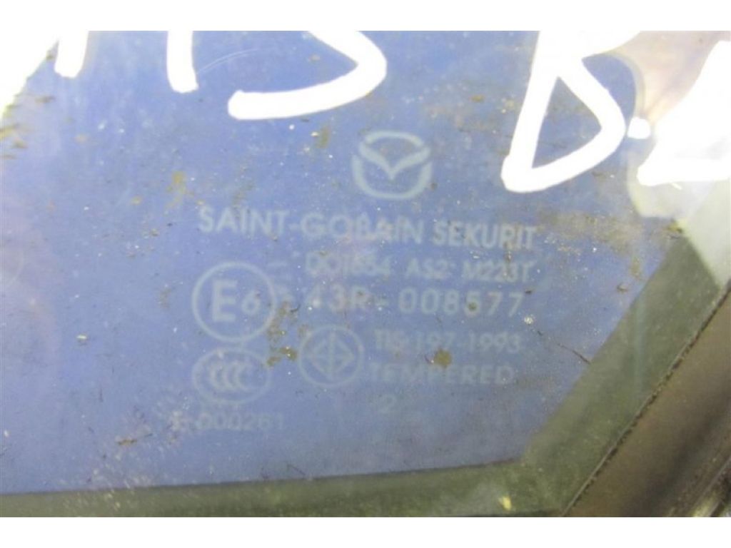 BBM473651 | Скло дверей глухе задн. лів. MAZDA 3 BL 09-13 - Фото 3