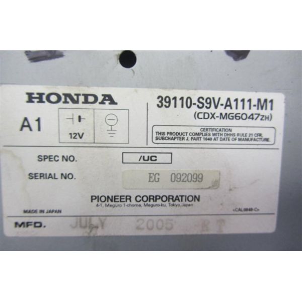Блок керування піччю HONDA PILOT 02-08 79600-S9V-305ZA — 4
