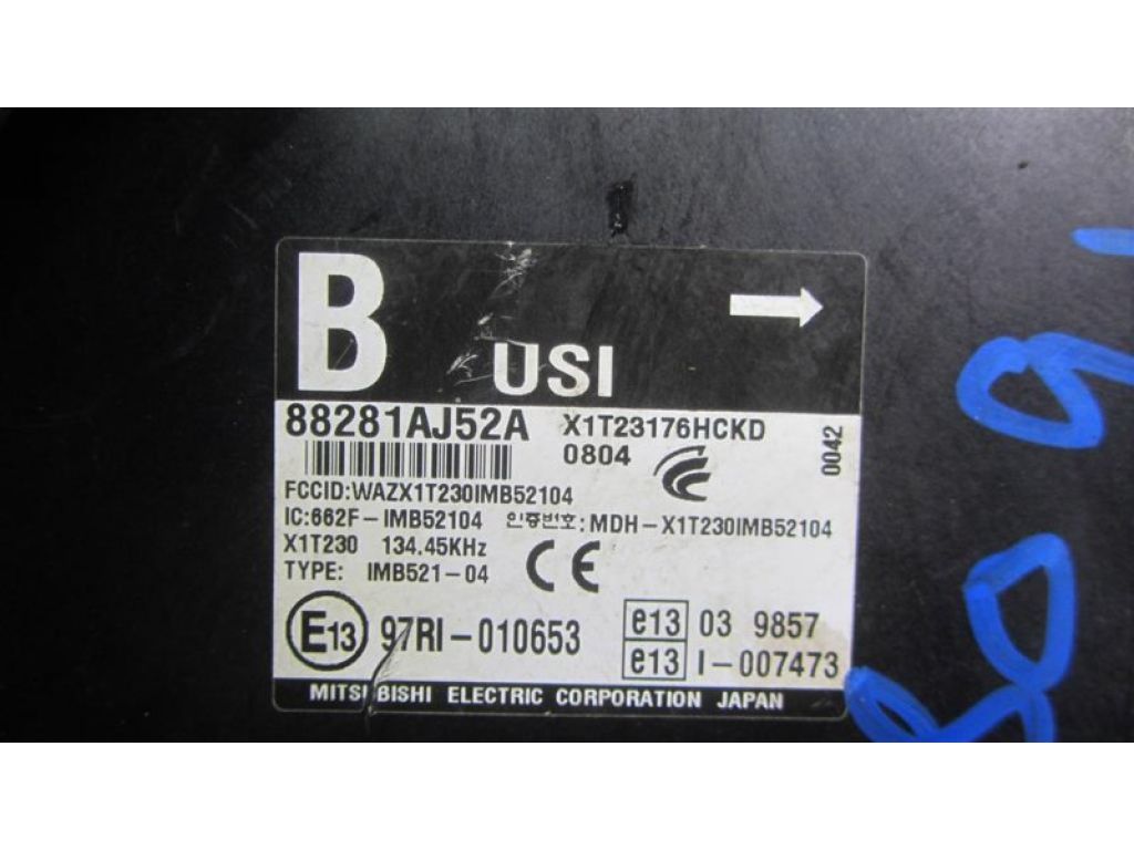 88281AJ52A | Блок комфорта SUBARU OUTBACK 09-14 BR - Фото 5