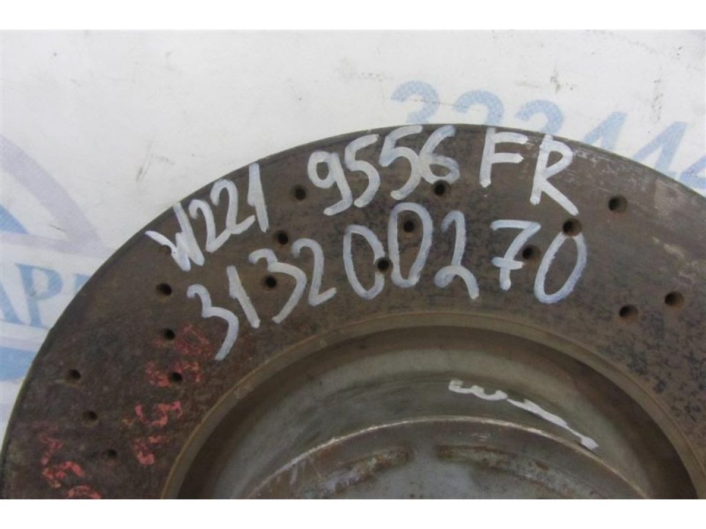 A 221 421 11 12 | Гальмівний диск передній MERCEDES S-CLASS W221 06-13 - Фото 2