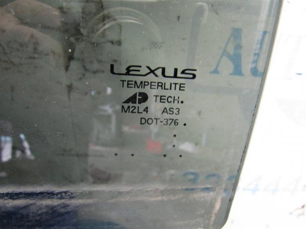 68104-0E010 | Скло дверей задн. лів. LEXUS RX300/330/350/400 03-09 - Фото 3