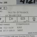 96170-D70104X | Магнитола HYUNDAI TUCSON TL 15-20 - Превью 3