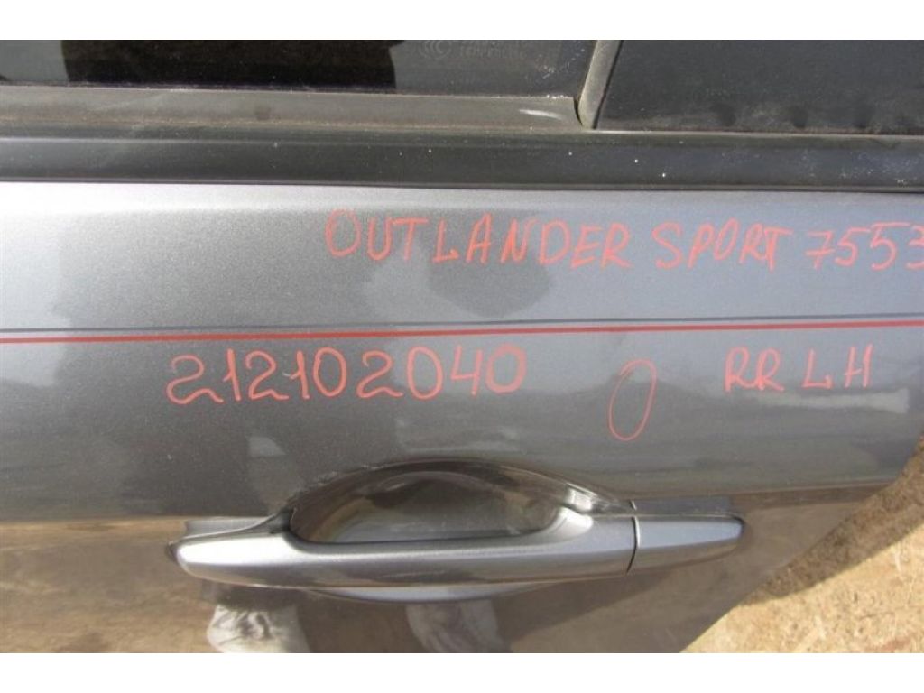 5730B031 | Двері задн. лів. MITSUBISHI ASX / OUTLANDER SPORT 10-21 - Фото 2