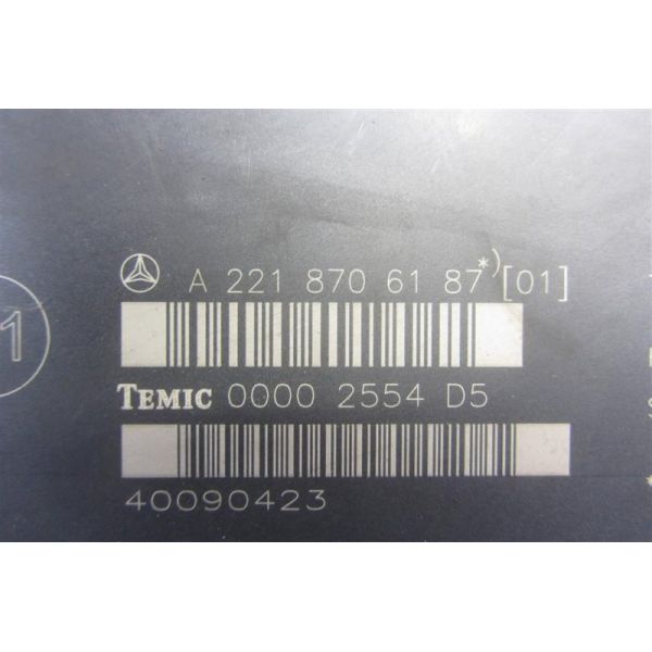 Блок електронний MERCEDES S-CLASS W221 06-13 A 221 870 61 87 — 3