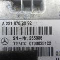 A 221 870 20 92 | Блок електронний MERCEDES S-CLASS W221 06-13 - Прев'ю 3