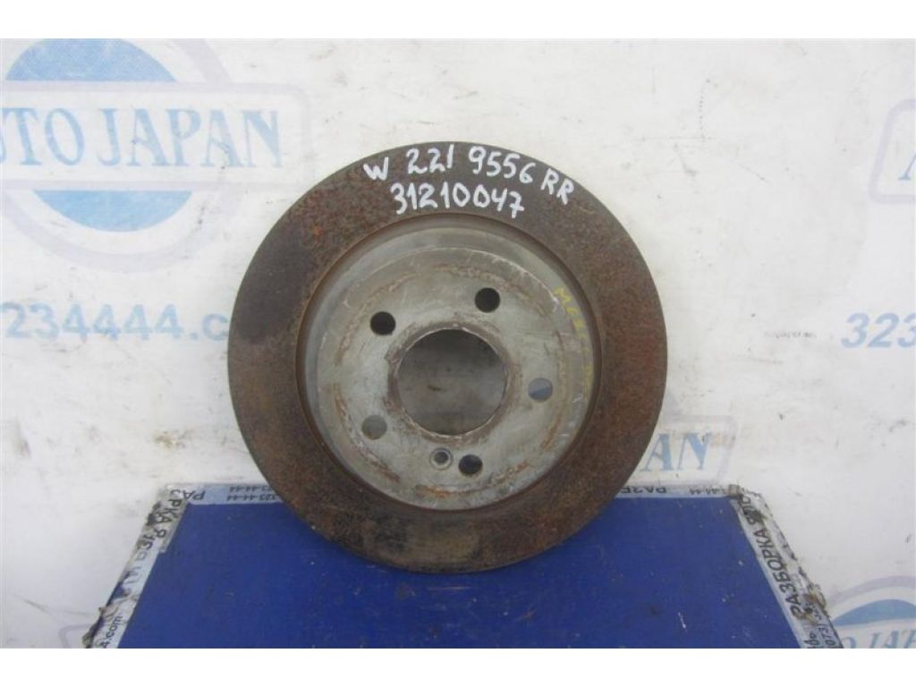 A 221 423 07 12 | Тормозной диск задний MERCEDES S-CLASS W221 06-13