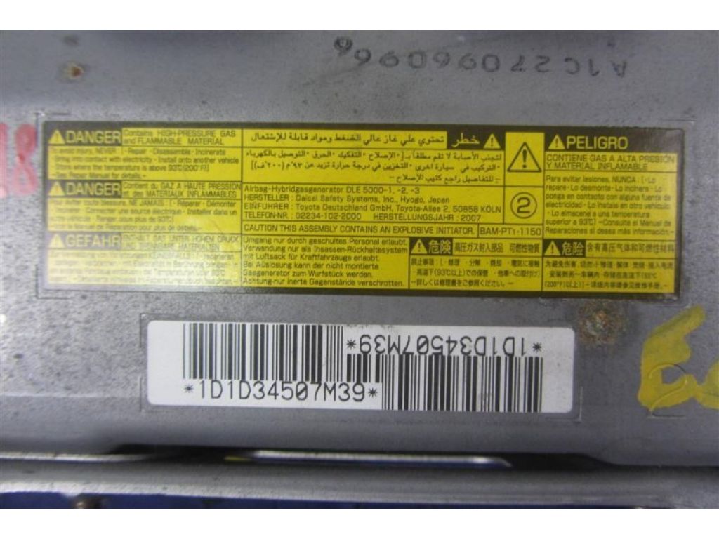 73900-33030-B0 | Подушка безпеки в коліна передн. лів. LEXUS ES350 06-12 - Фото 4