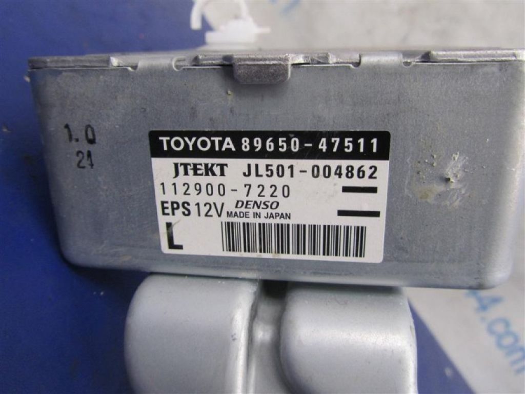 89650-47511 | Блок керування електропідсилювачем керма TOYOTA PRIUS - 30 09-17 - Фото 4