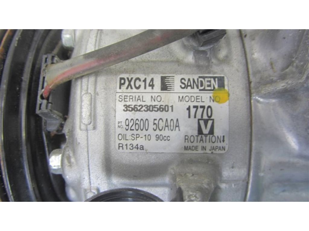 92600-5CA0A | Компресор кондиціонера INFINITI Q50 15-20 - Фото 3