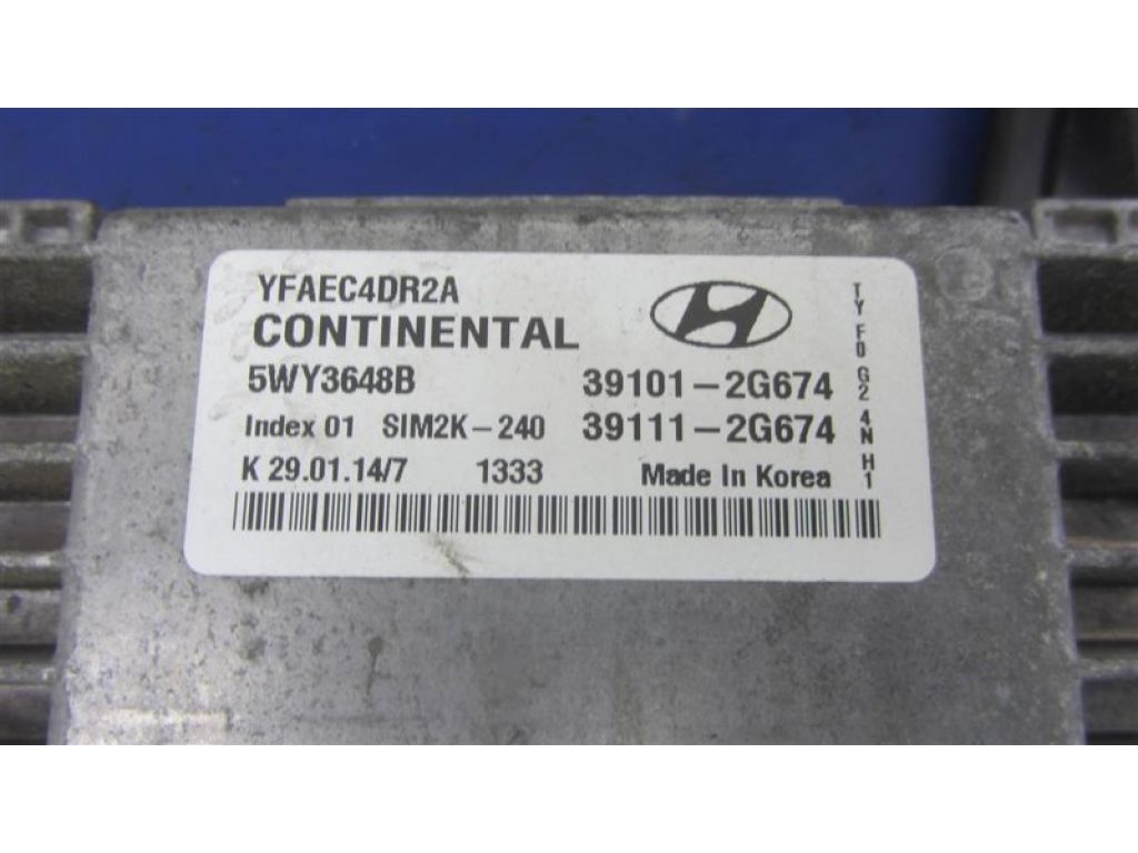39111-2G674 | Блок керування двигуном HYUNDAI SONATA YF 10-14 - Фото 3