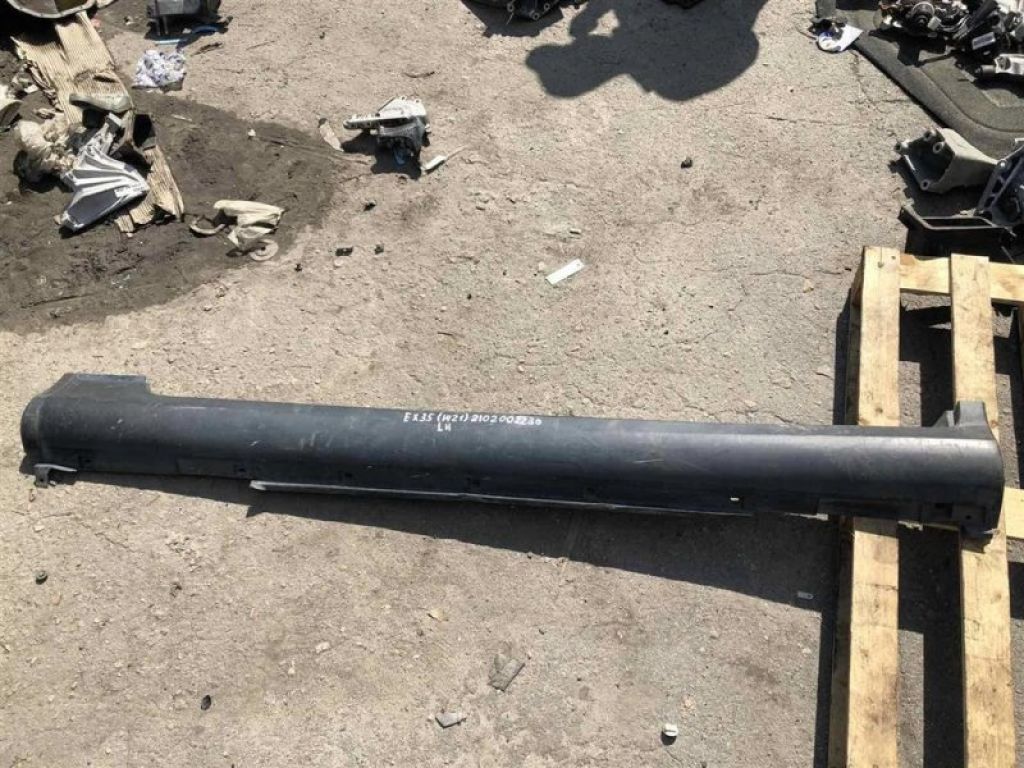 76851-1BA0A | Накладка порогу зовнішня лів. INFINITI EX35(37) 07-12