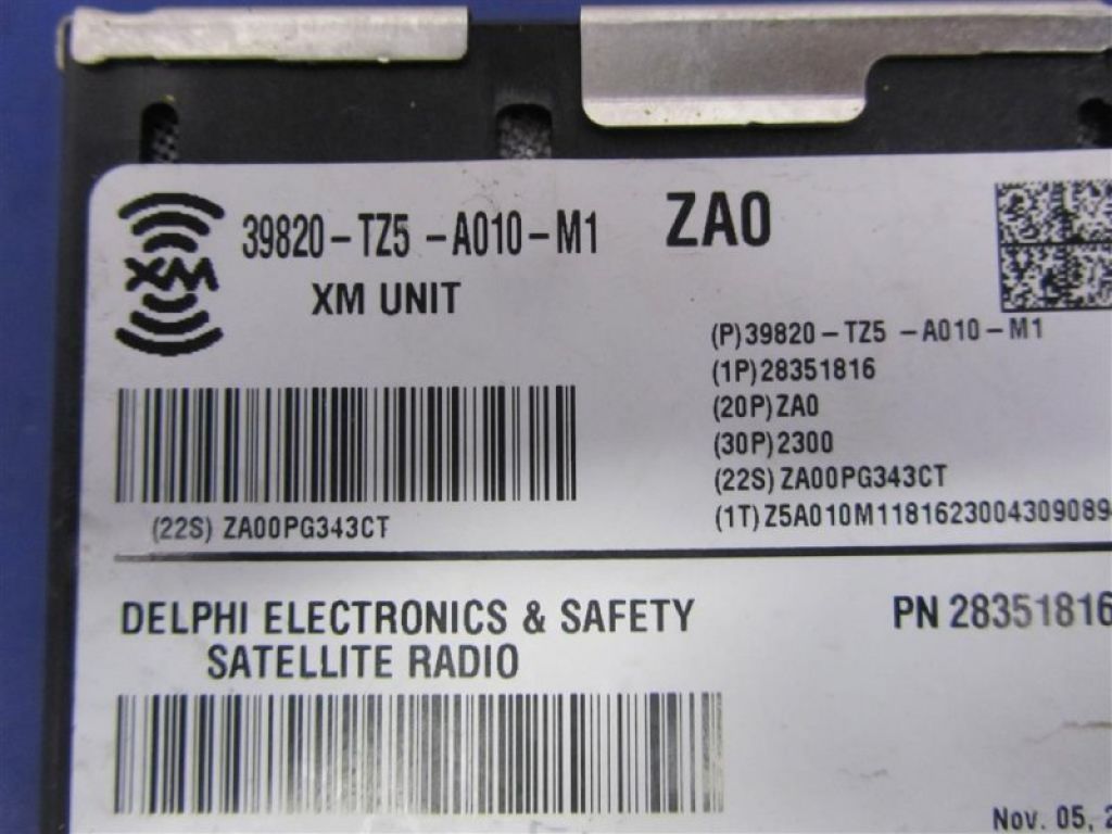 39820-TZ5-A01 | Блок електронний ACURA TLX 14-17 - Фото 4
