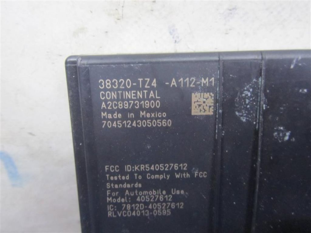 38320-TZ4-A03 | Блок електронний ACURA TLX 14-17 - Фото 3