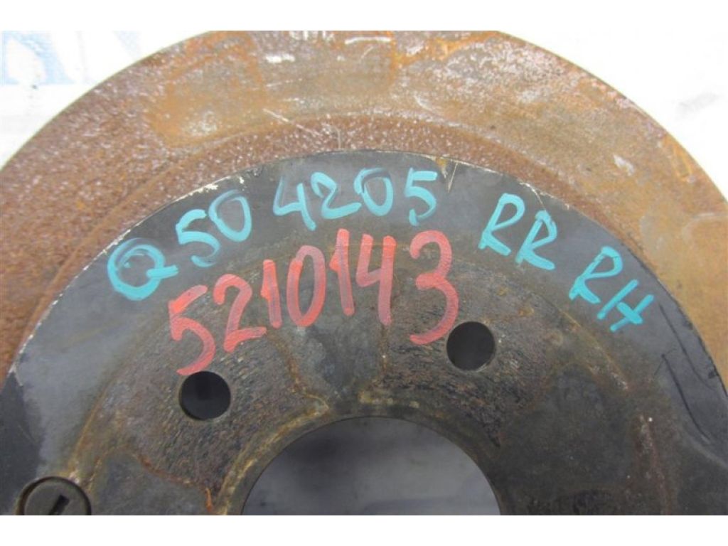 43206-CA000 | Тормозной диск задний INFINITI Q50 15-20 - Фото 2