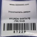 82110-S1000 | Уплотнитель двери задн. HYUNDAI SANTA FE (TM) 18-23 - Превью 2
