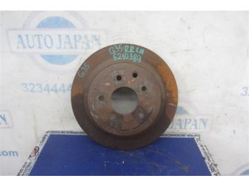 Тормозной диск задний INFINITI G25/G35/G37/Q40 06-14