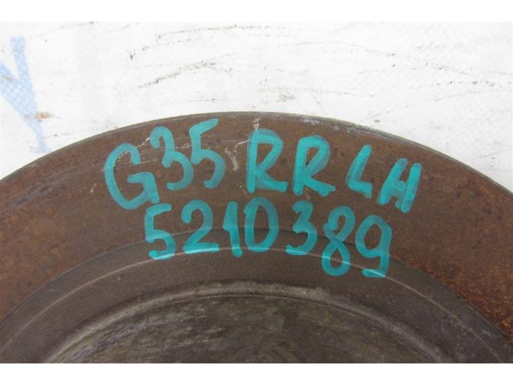 43206-EG000 | Тормозной диск задний INFINITI G25/G35/G37/Q40 06-14 - Фото 2