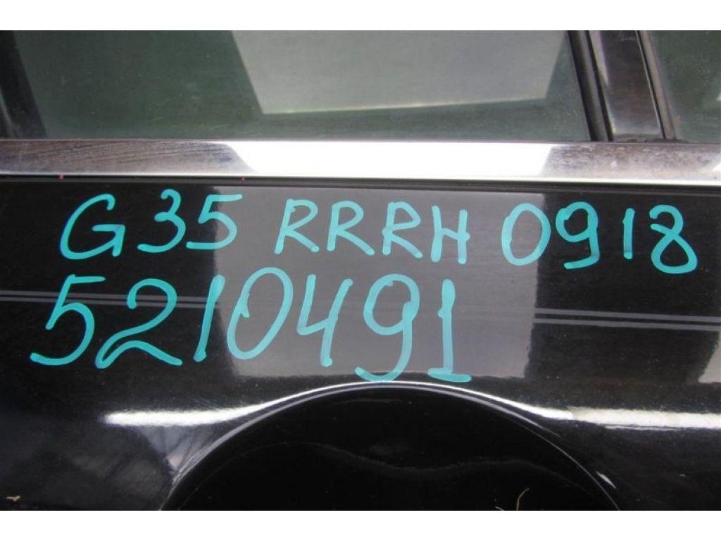 H2100-JK0MM | Двері задн. прав. INFINITI G25/G35/G37/Q40 06-14 - Фото 2