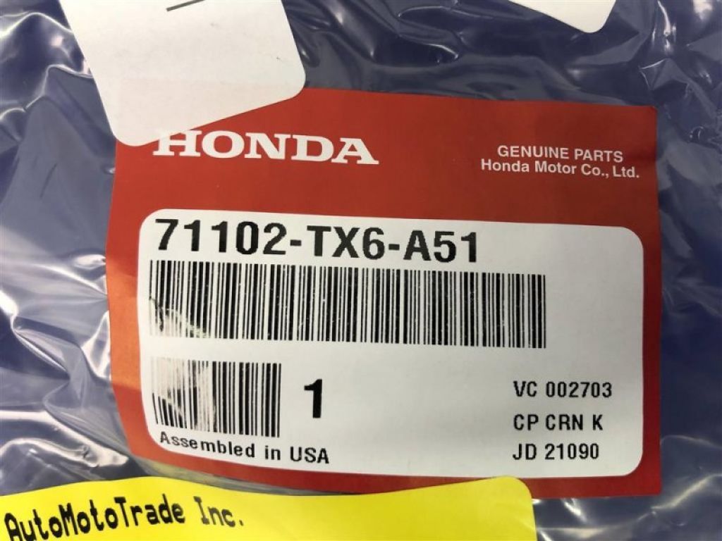 71102-TX6-A51 | Накладка бампера передн. прав. ACURA ILX 16-19 - Фото 4