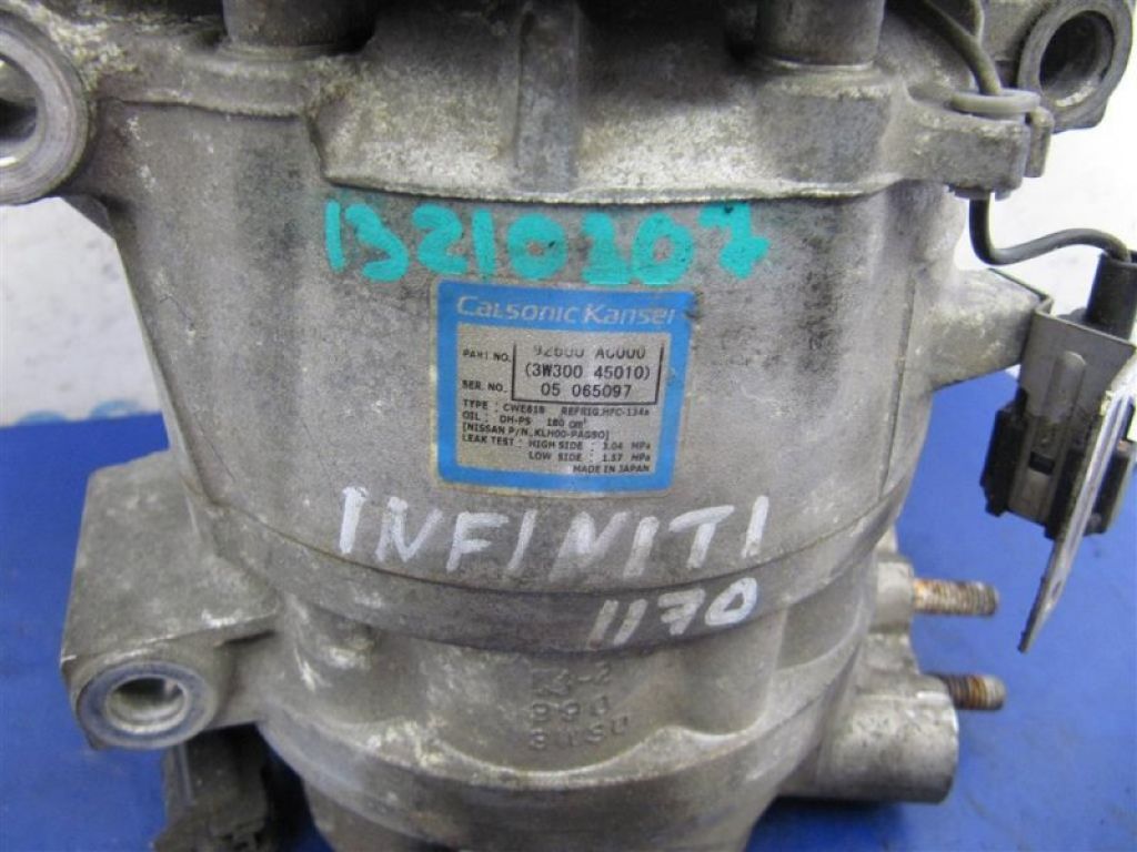 92600-AC000 | Компресор кондиціонера INFINITI FX S50 03-08 - Фото 2