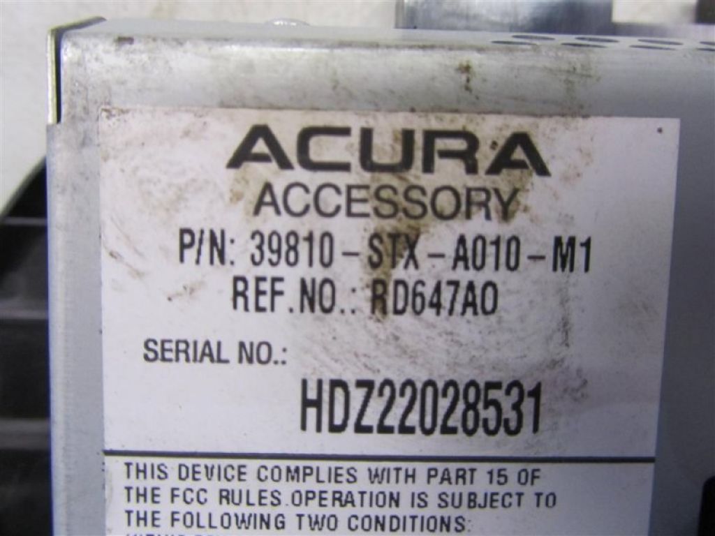 39810-STX-A01 | монітор ACURA MDX (YD2) 06-13 - Фото 3
