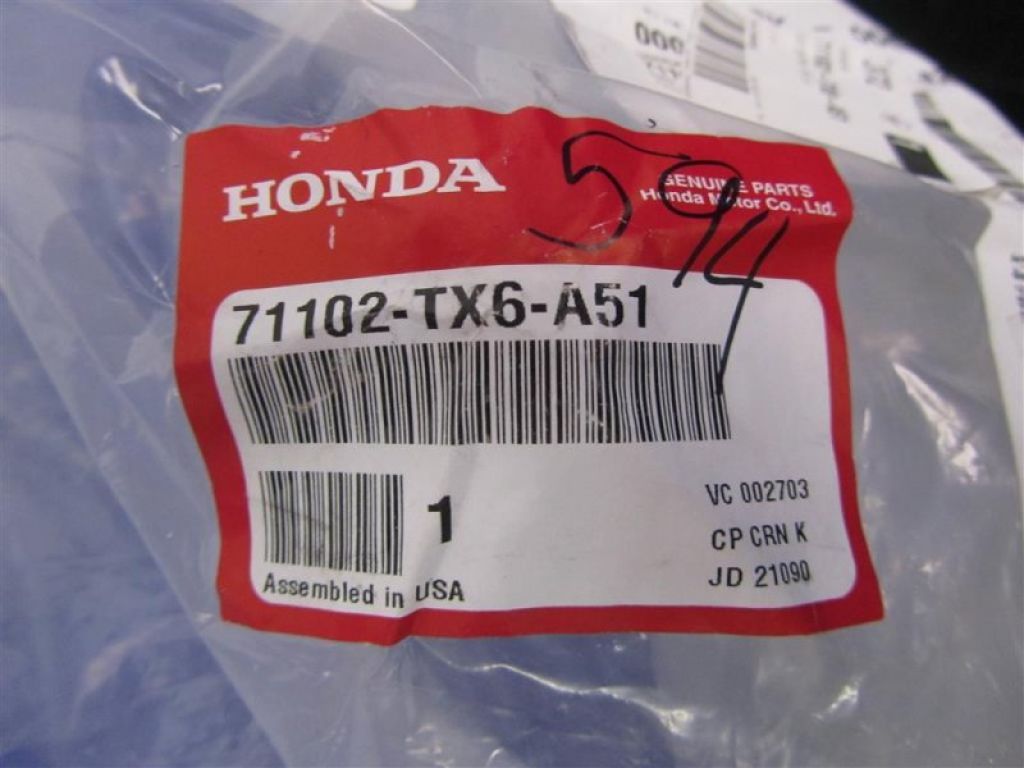 71102-TX6-A51 | Накладка бампера передн. прав. ACURA ILX 16-19 - Фото 5