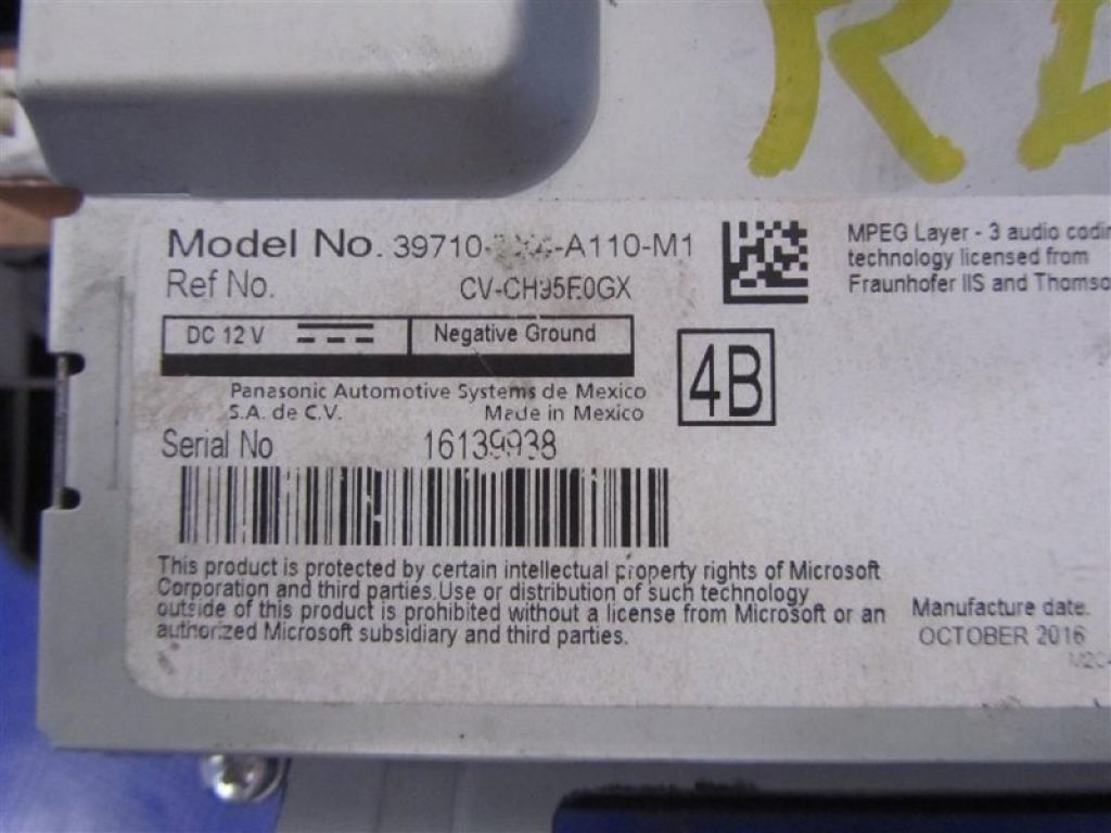 39710-TX4-306 | Монитор ACURA RDX 12-19 - Фото 3