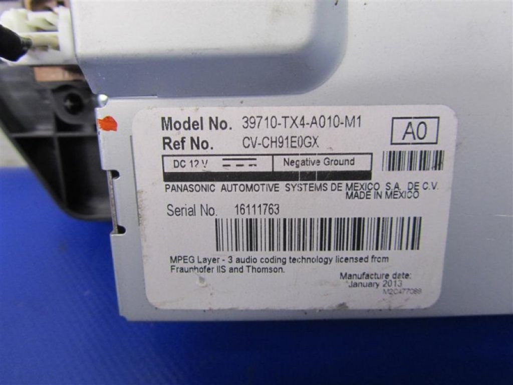 39710-TX4-305 | Монитор ACURA RDX 12-19 - Фото 3