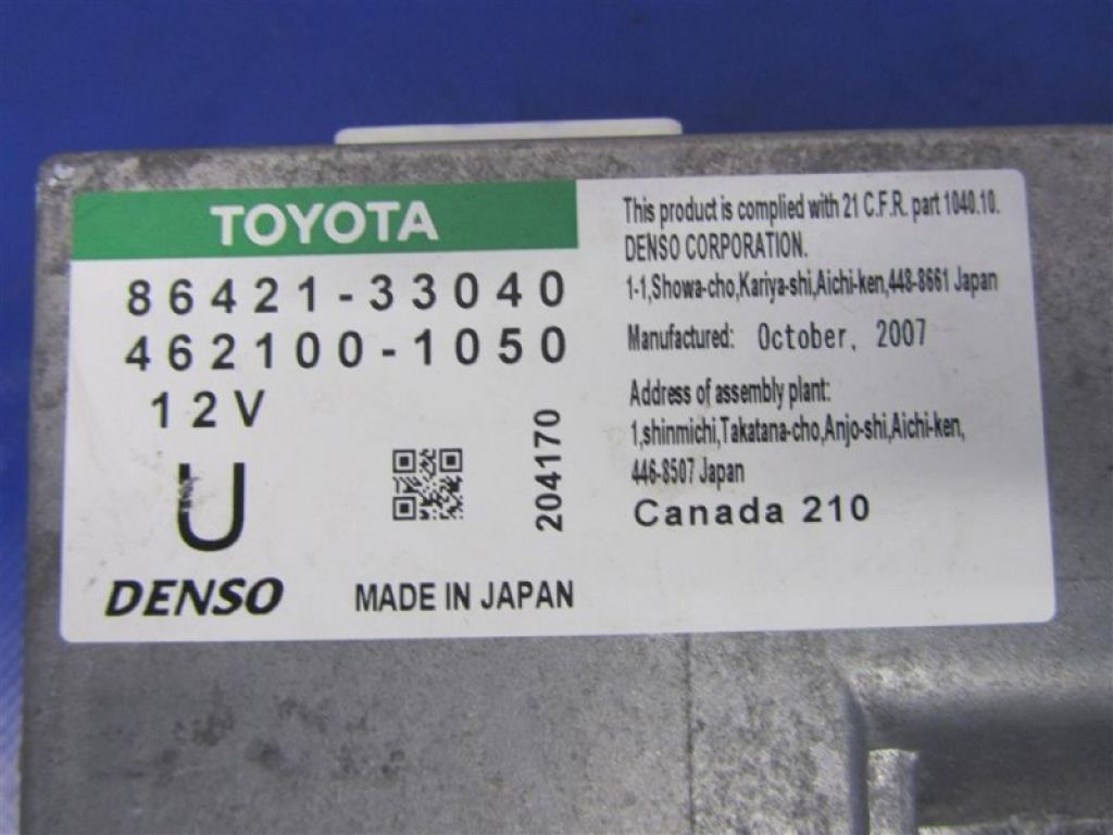 86421-33040 | Блок управления навигацией LEXUS GS350 GS300 05-11 - Фото 3