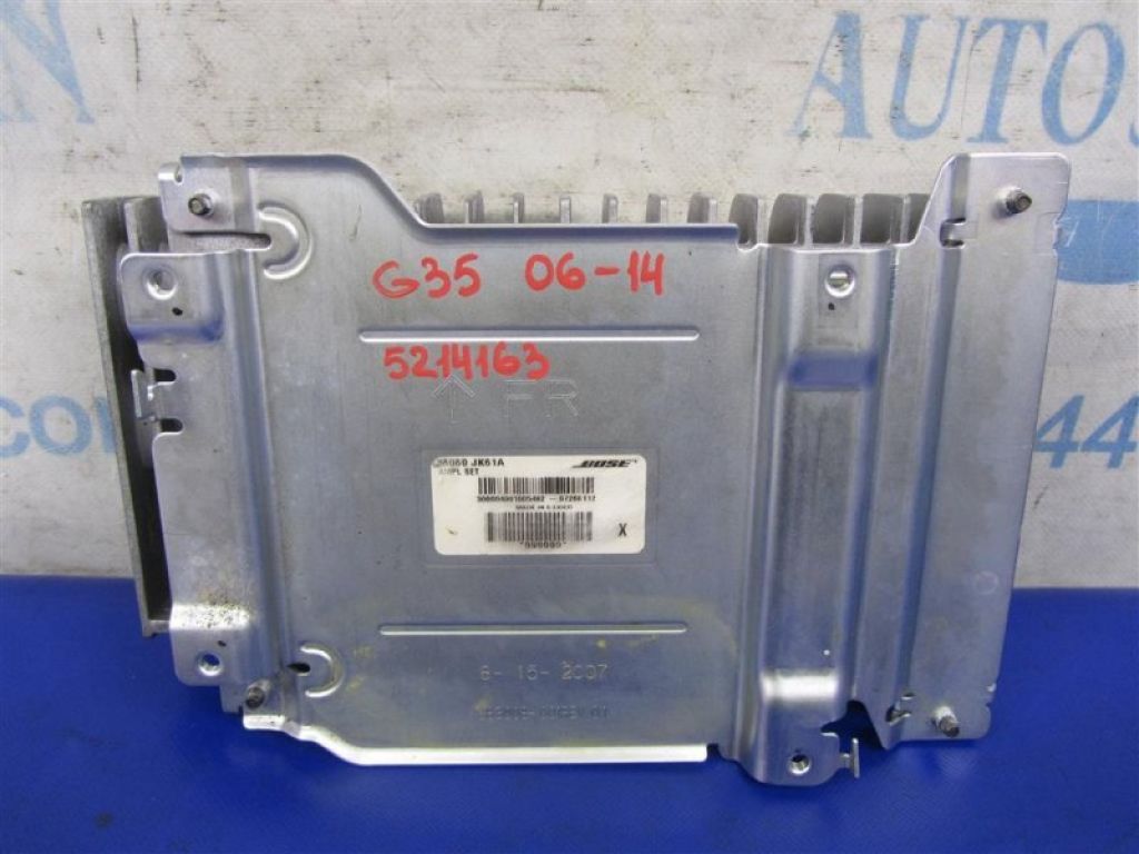 28060-JK61A | Підсилювач звуку INFINITI G25/G35/G37/Q40 06-14 - Фото 3