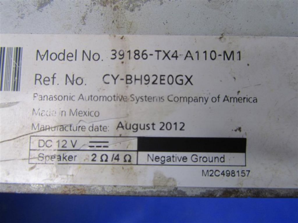 39186-TX4-A11 | Підсилювач звуку ACURA RDX 12-19 - Фото 3