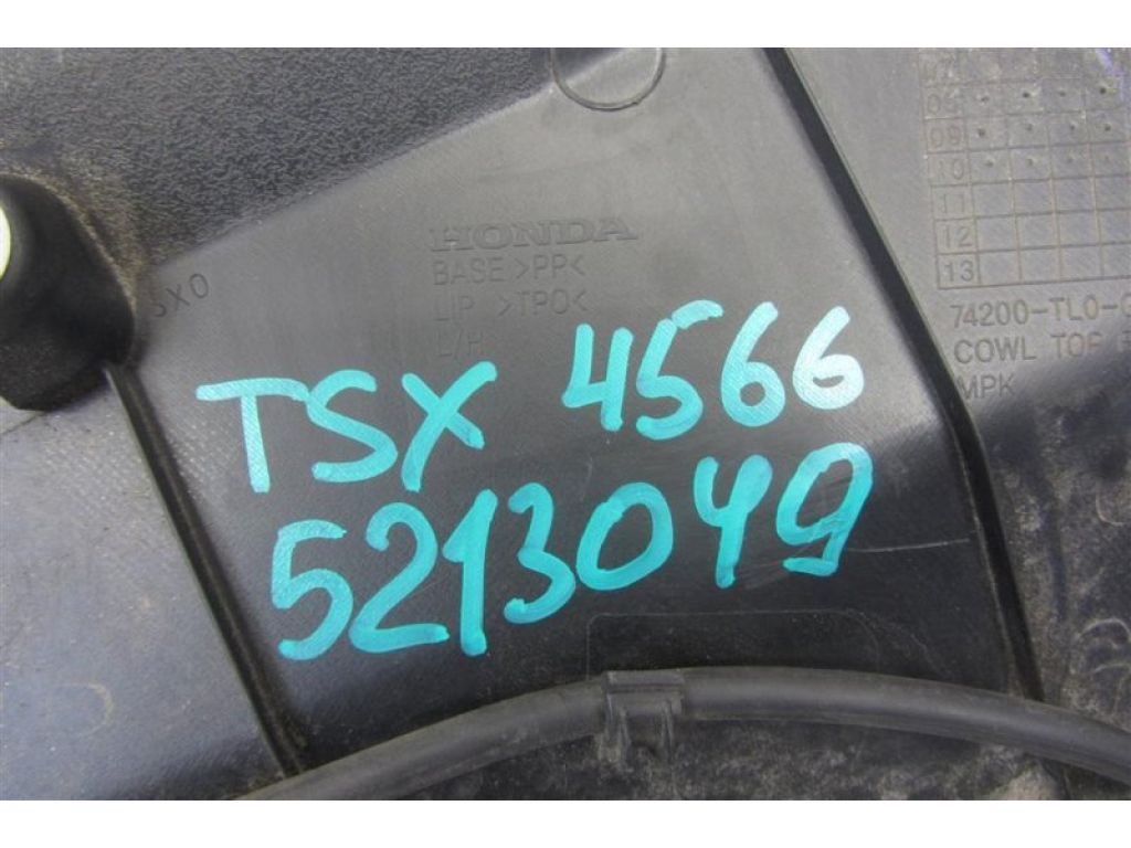 74208-TL0-G02 | Пластик під лобове скло / Жабо HONDA ACCORD CU8 / TSX 08-14 - Фото 2