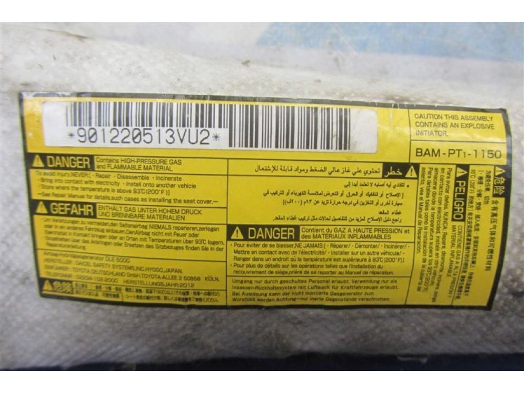 73910-47040 | Подушка безопасности в сиденье передн. прав. TOYOTA PRIUS - 30 09-17 - Фото 4