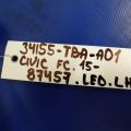 34155-TBA-A01 | Ліхтар внутрішній задн. лів. HONDA CIVIC FC/FK 15- - Прев'ю 2