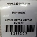 BBM3-66-AH0 | магнітола MAZDA 3 BL 09-13 - Прев'ю 2