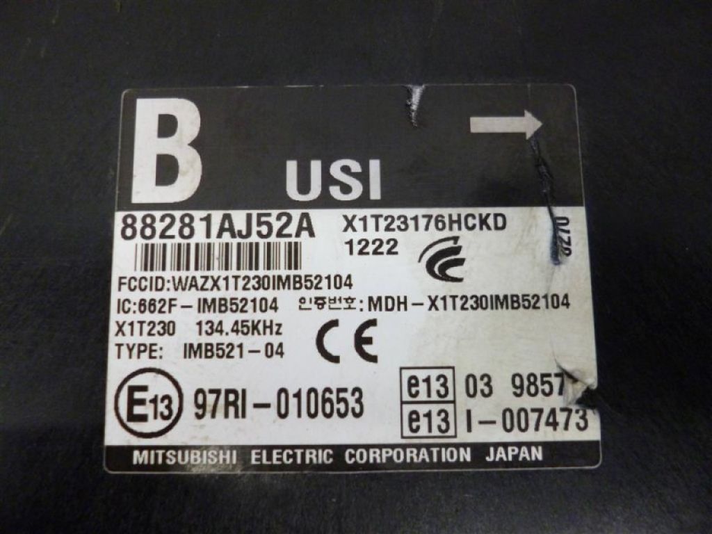 88281AJ52A | Блок комфорта SUBARU OUTBACK 09-14 BR - Фото 3