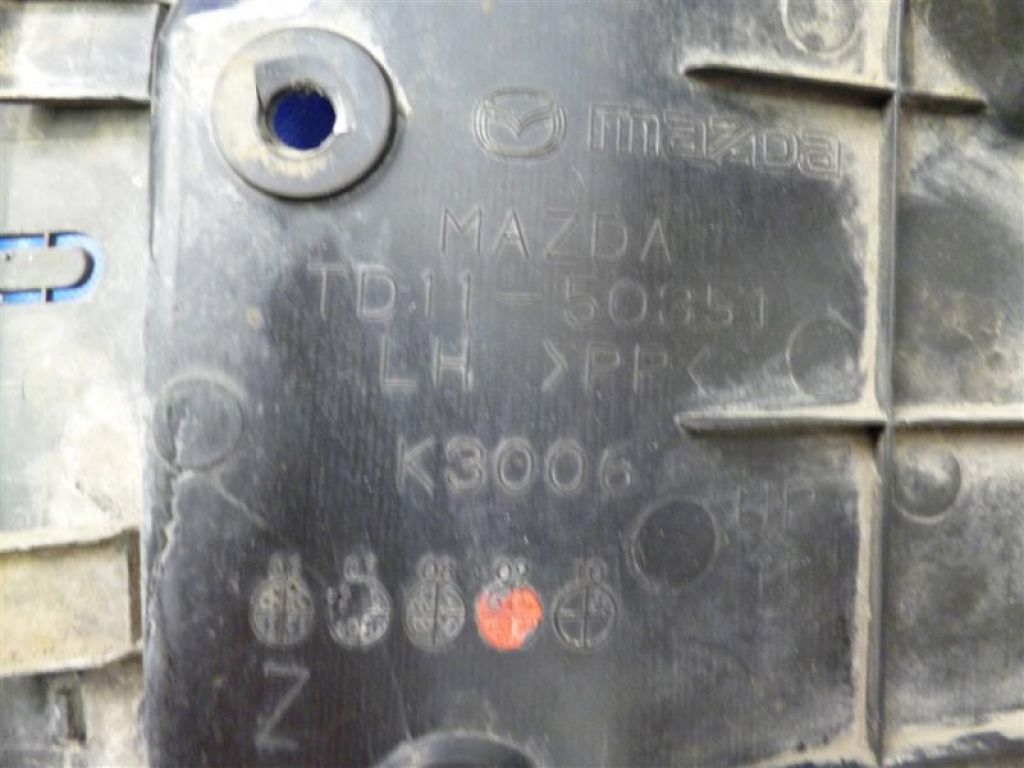 TD11-50-351D | Подкрылок задн. лев. MAZDA CX-9 06-16 - Фото 3