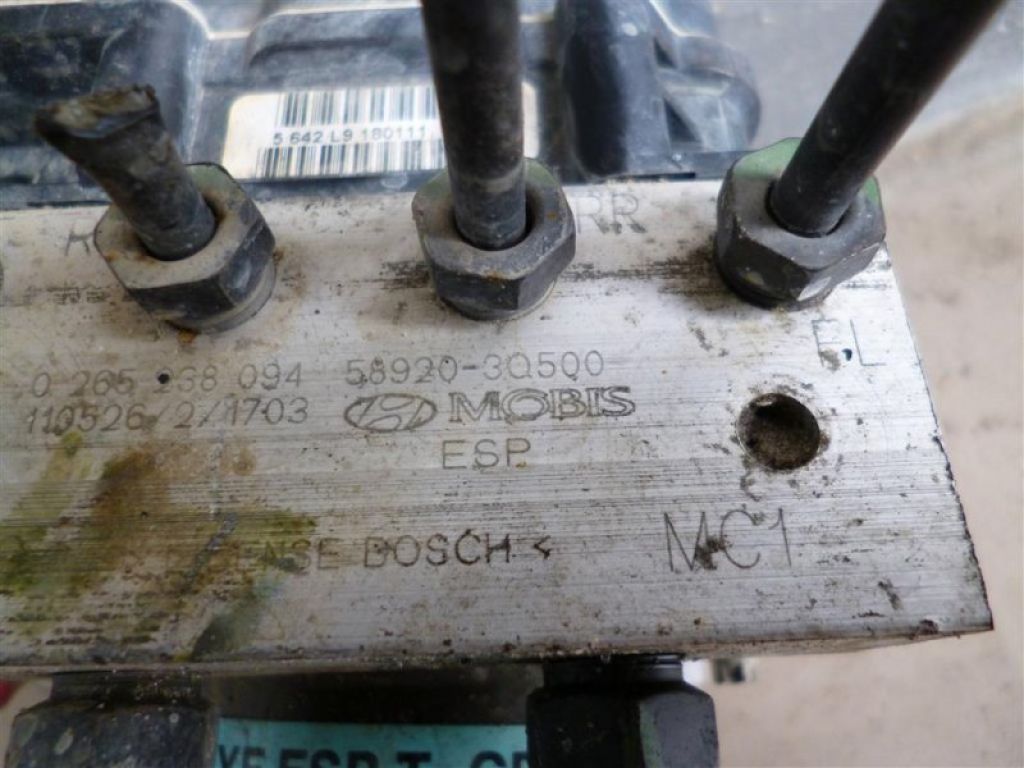 58920-3Q500 | Блок антиблокувальної системи HYUNDAI SONATA YF 10-14 - Фото 4