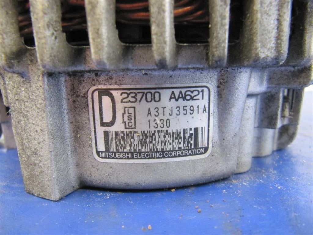 23700AA621 | Генератор SUBARU OUTBACK 09-14 BR - Фото 3