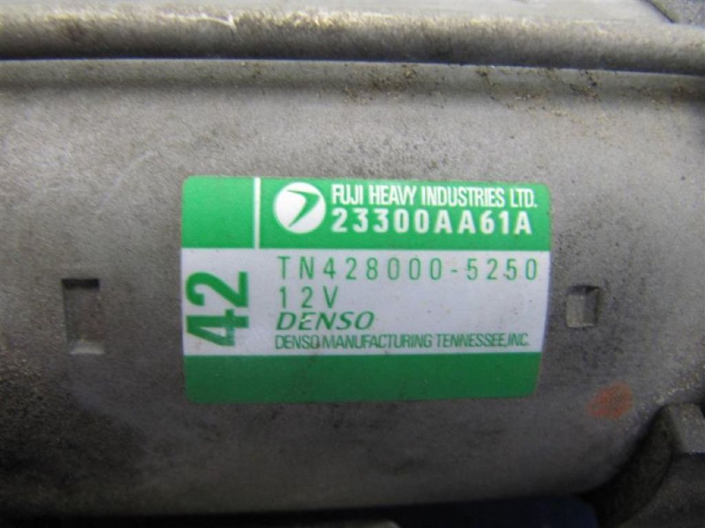 23300AA61A | стартер SUBARU OUTBACK 09-14 BR - Фото 3