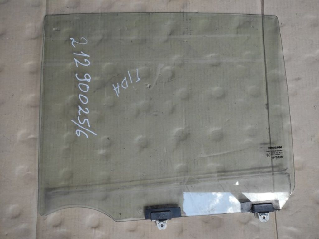 82301-EL000 | Скло дверей задн. лів. NISSAN TIIDA/VERSA C11 04-11