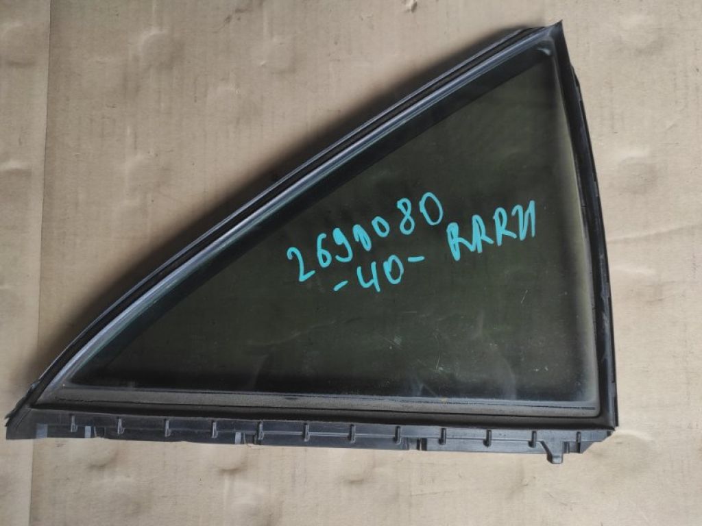 68123-06050 | Скло дверей глухе задн. прав. TOYOTA CAMRY 40 06-11