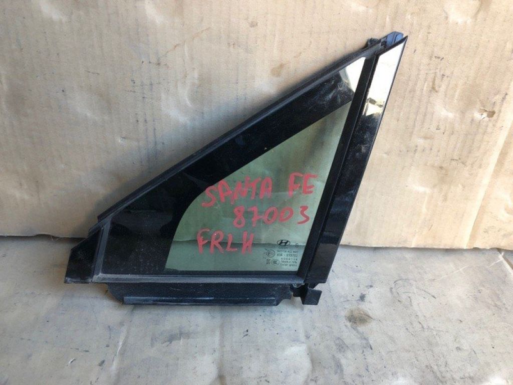 82570-S1010 | Скло дверей глухе передн. лів. HYUNDAI SANTA FE (TM) 18-23