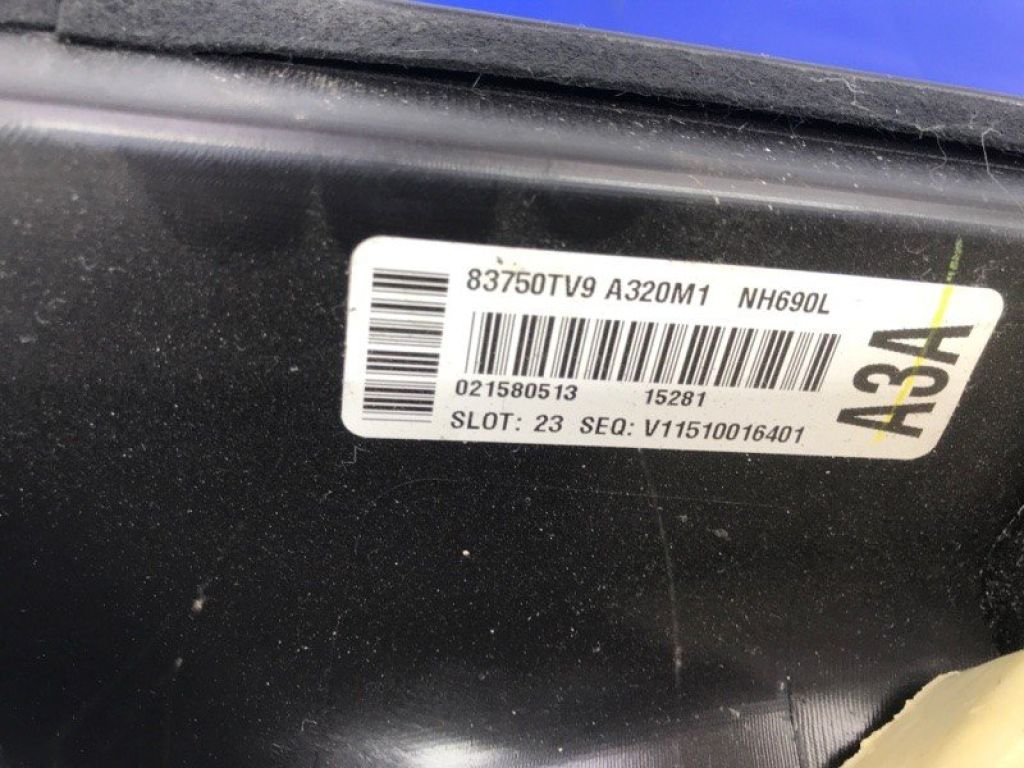 83751-TV9-A31ZC | Карта двери задн. лев. ACURA ILX 12-16 - Фото 4