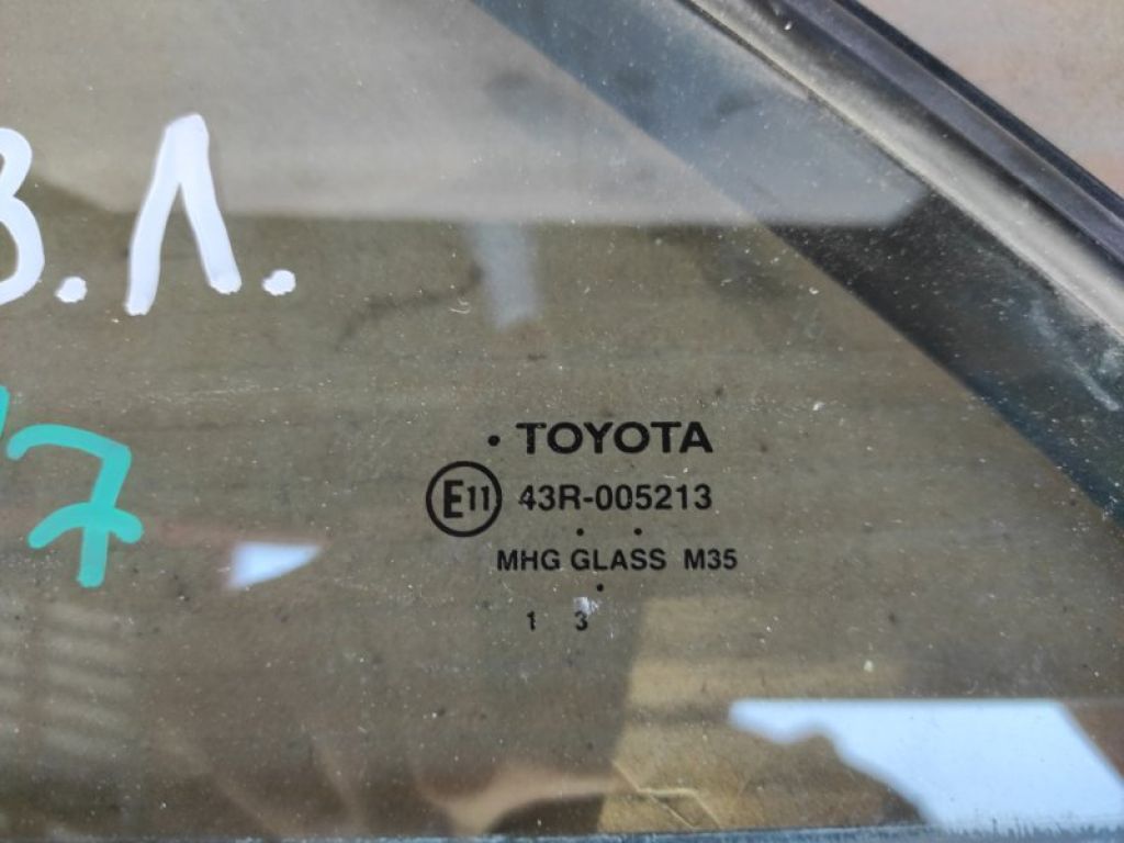 68124-06130 | Скло дверей глухе задн. лів. TOYOTA CAMRY 50 12-15 - Фото 2
