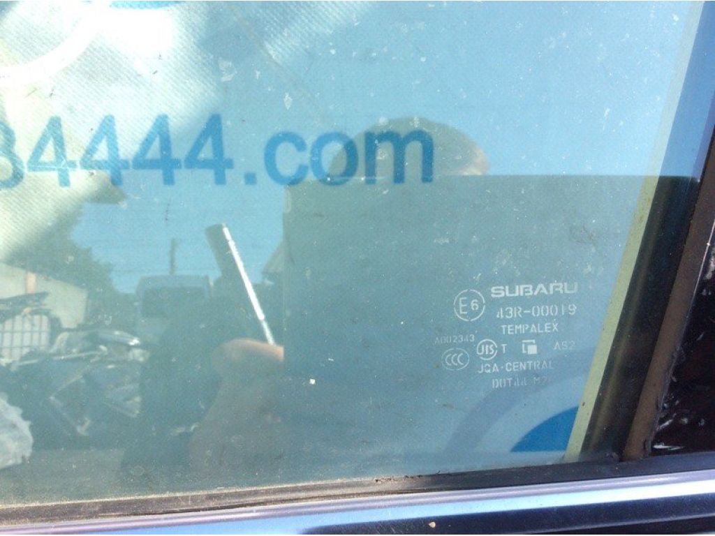 61011FG110 | Скло дверей передн. лів. SUBARU IMPREZA 07-11 GE/GH - Фото 2