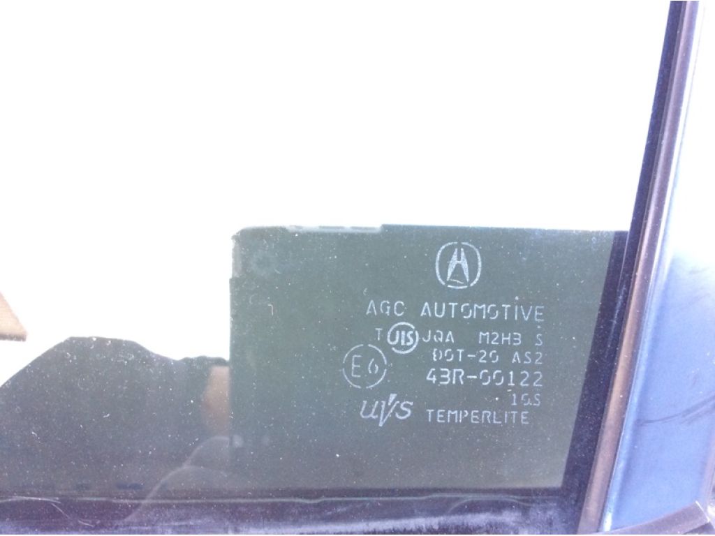 73450-TL2-A00 | Скло дверей задн. лів. ACURA TSX 08-14 - Фото 2